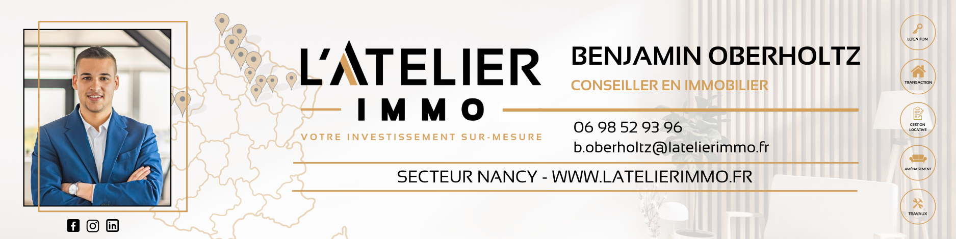 Benjamin Oberholtz — Agent immobilier partenaire Z'Expert Nancy